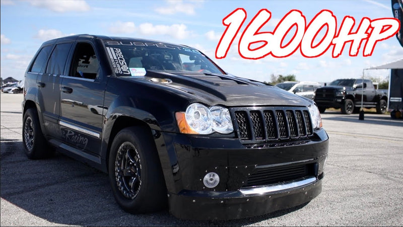 1600HP AWD Jeep goes 197mph! - Worlds Fastest Jeep SRT8