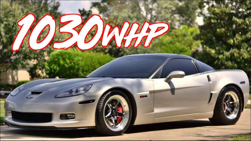 1030HP Turbo Corvette Z06 on Factory Stock Rods!