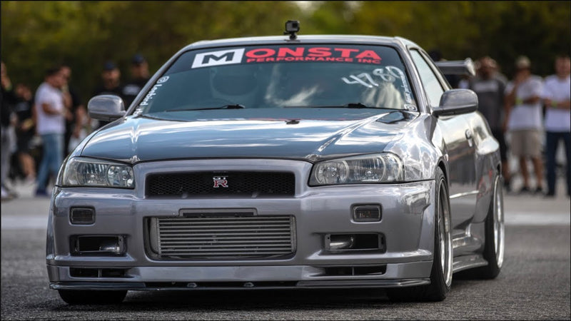 RB30 Skyline R34 on 30PSI - Drives 200 miles and Runs it HARD!