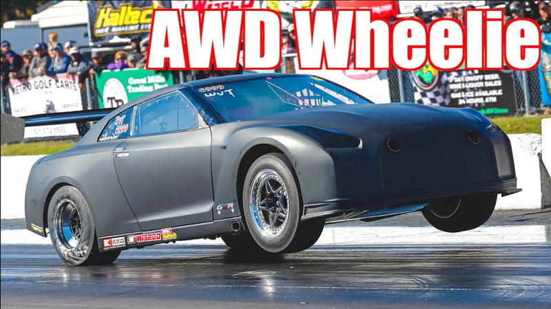 2300HP GTR AWD Wheelie Pulls 3.5G! (G-Force) | 0-60MPH 1.2s | 0-210MPH in 6seconds
