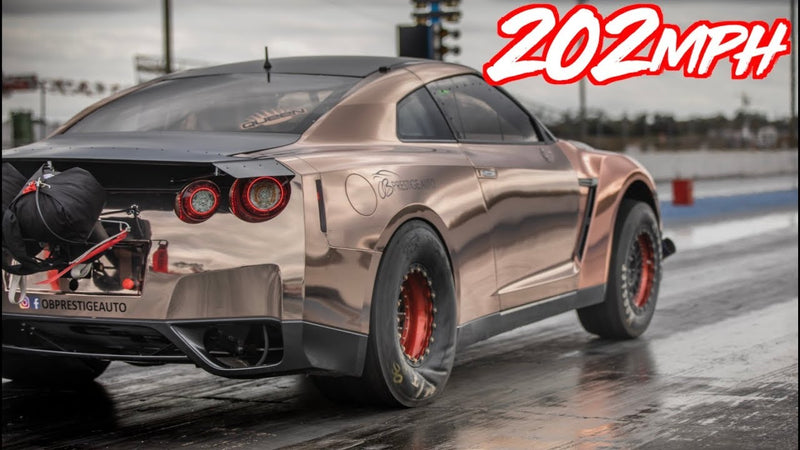 202mph in 7 Seconds! - 3000+HP Alpha Queen GTR
