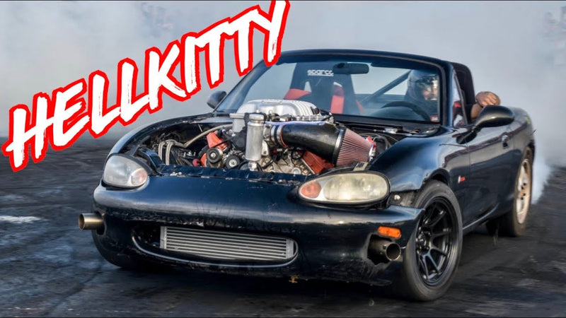 Hellcat Swap Miata Ride Along - The Worlds First Hellcat Miata! "The HellKitty”