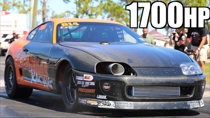 Fastest Stick Shift Supra Ever vs Cleetus McFarland | RWD Stick Shift Record Set by LT1 Camaro