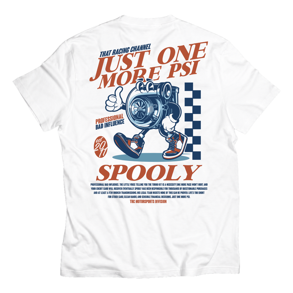 TRC 'Spooly' Professional Bad Influence Premium T-Shirt (White