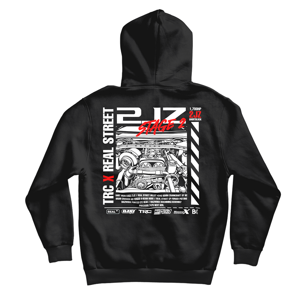 1700HP 2JZ Stage 2 Engine Premium Hoodie – That Racing Channel