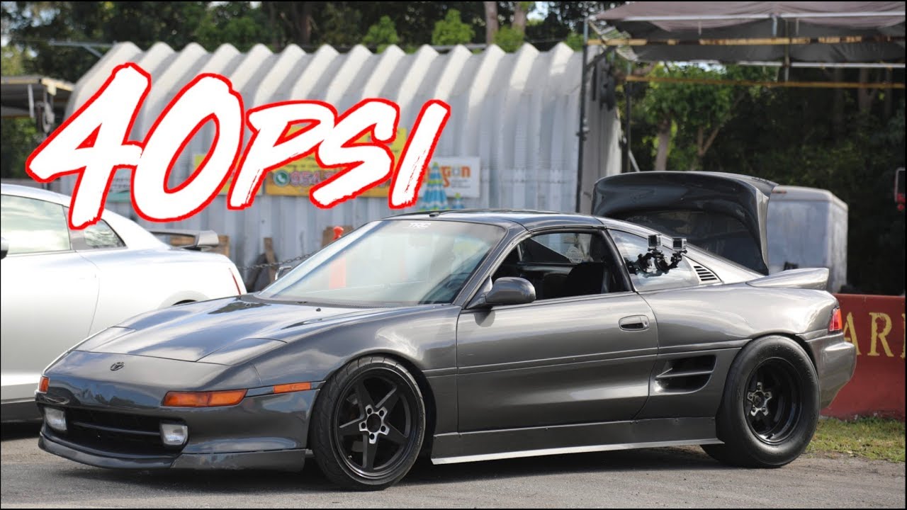 K20 MR2 on 40PSI Surprises GTR and 2JZ Truck! – That Racing Channel