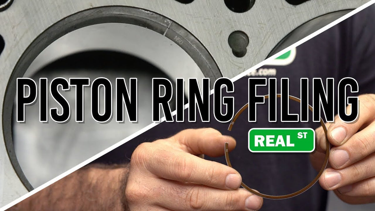 Race Engine Piston Ring Filing Tutorial - Jay's Tech Tip