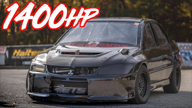 Quickest Evos in the World! - 1400HP Evo 8 and Evo X Record