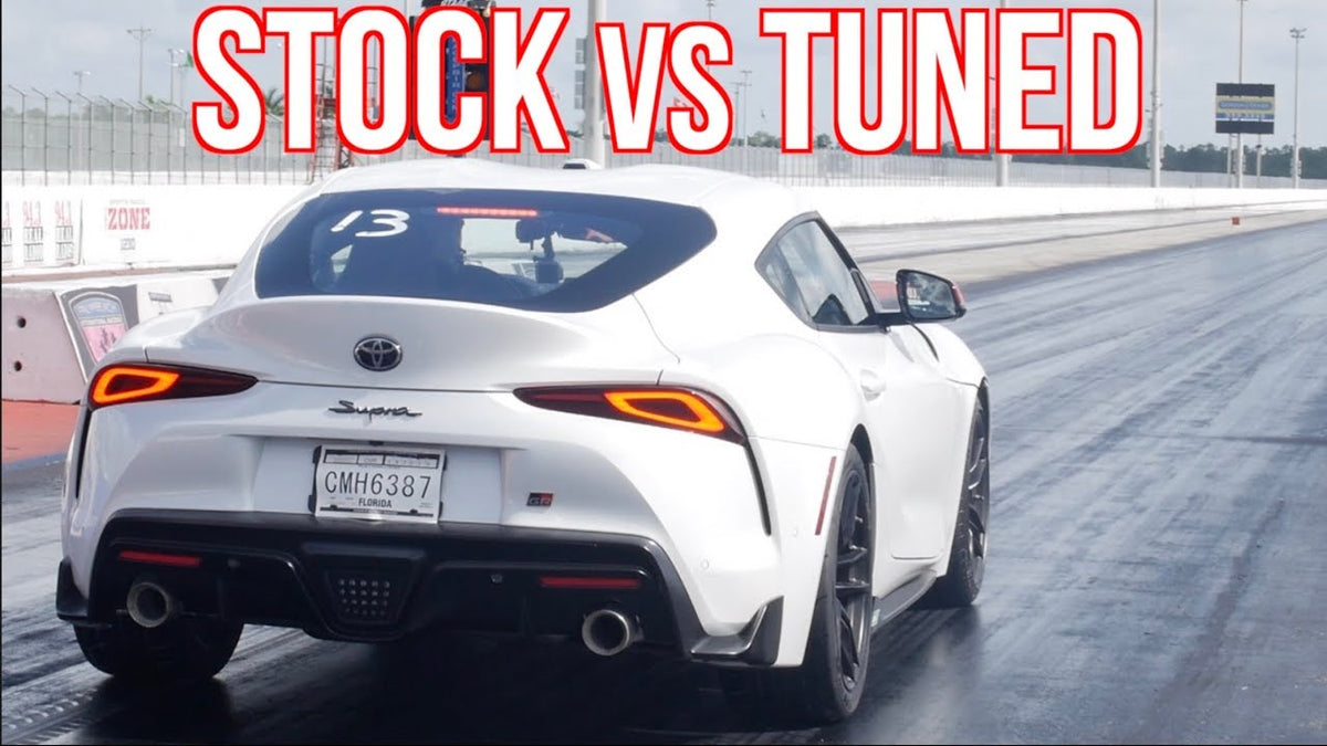 Quickest 2020 Toyota Supra - Tuned vs Stock MKV Supra Drag Race!