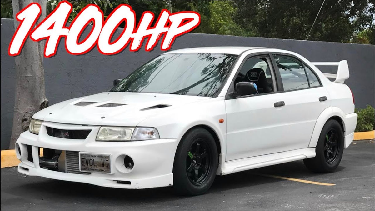 1400HP Evo 6 RS on 64PSI 10K RPM! - Highest HP Evo 6 Ever?