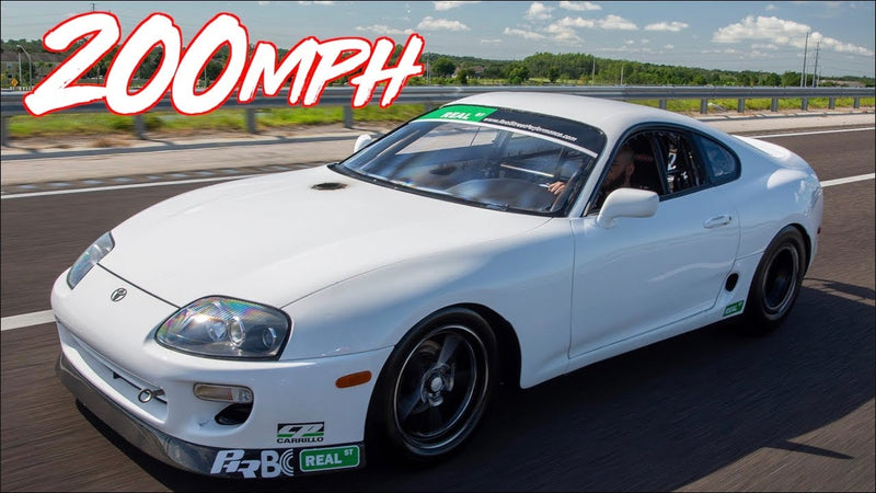 Fastest Street Supra on the Planet - 200mph in 6 Seconds!