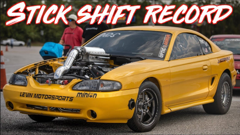 1500HP Mustang sets RWD Stick Shift World Record!