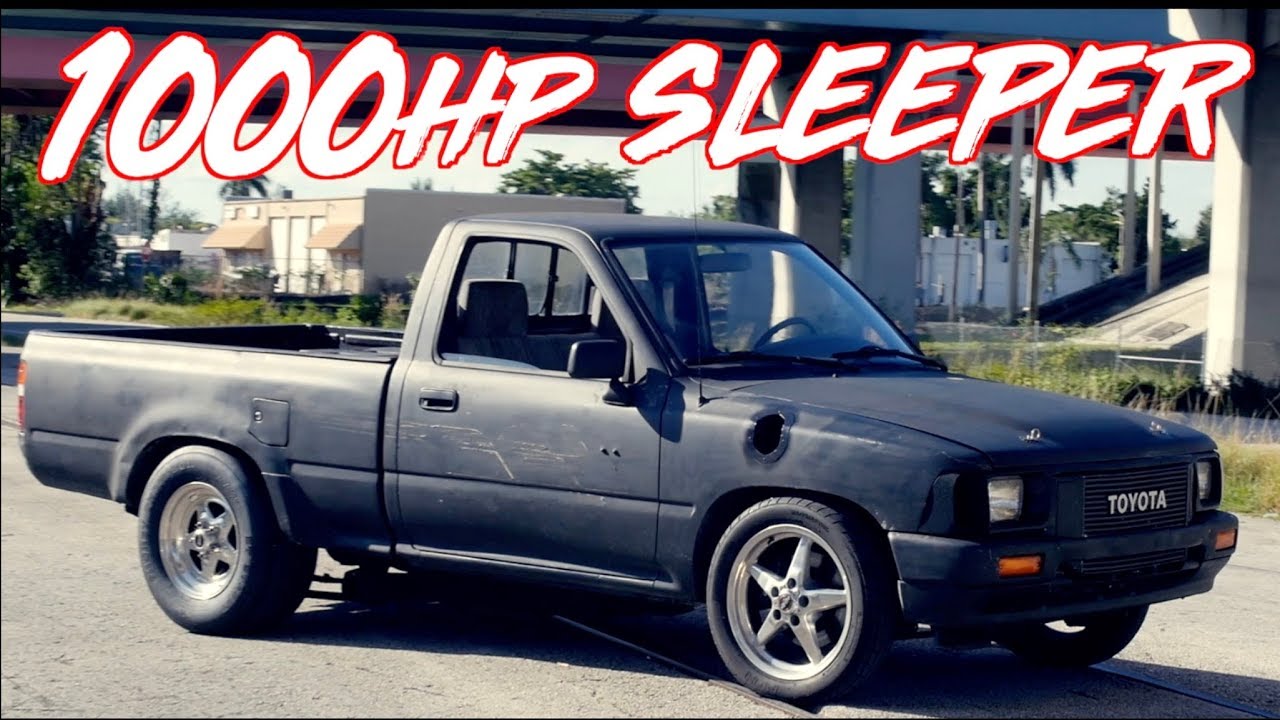 1000HP Sleeper Toyota Pickup Truck - He Bought it for $800!!