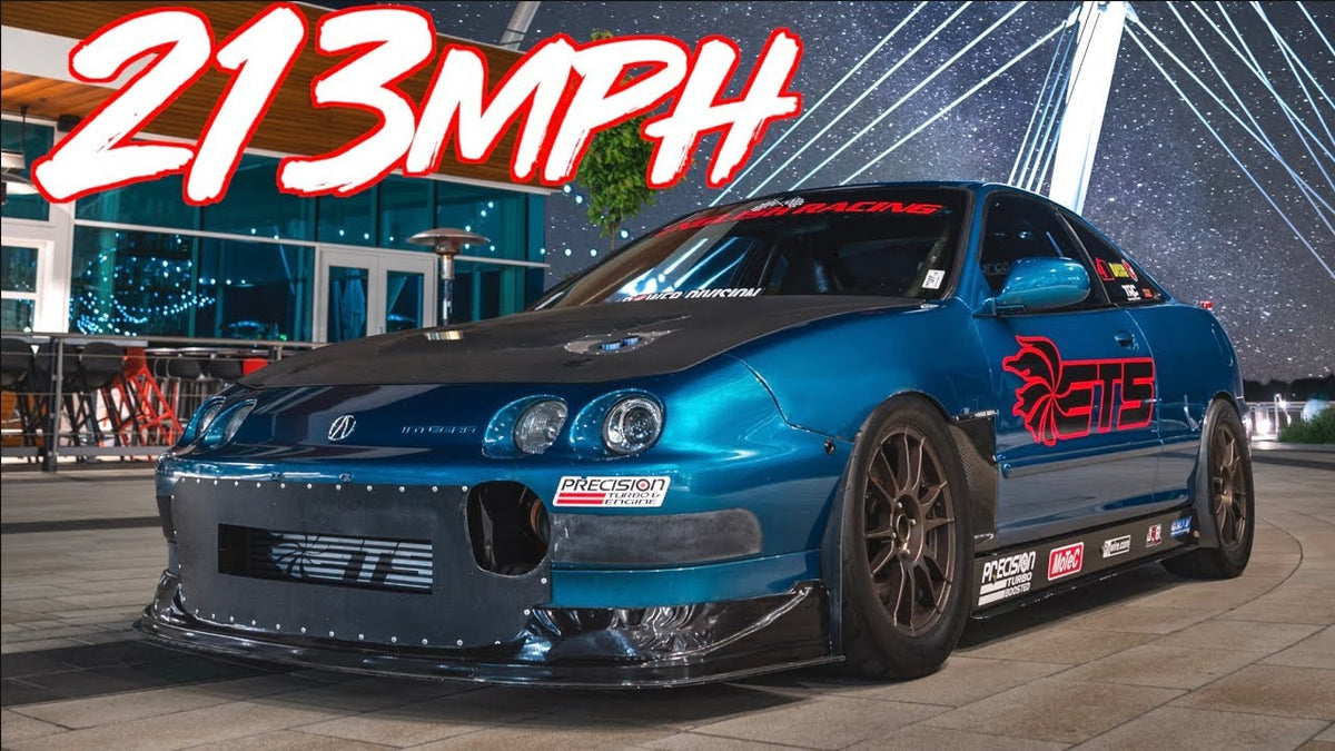 1200HP Integra Worlds Fastest FWD 1/2 Mile 213MPH! - The Gringotegra Story