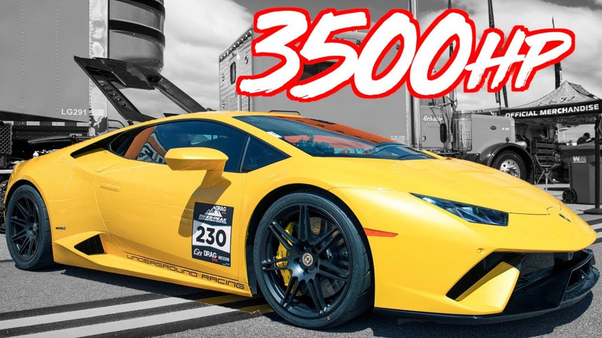 3500HP Lamborghini POV + Audi R8 250MPH 1/2 Mile World Record (Explodes Rear Glass at 220mph!)