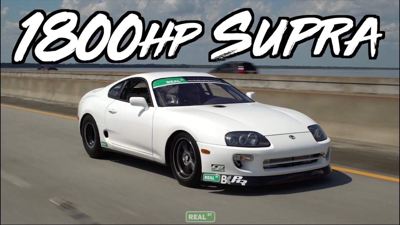 1800HP Supra - Fastest Streetable Supra on the Planet!
