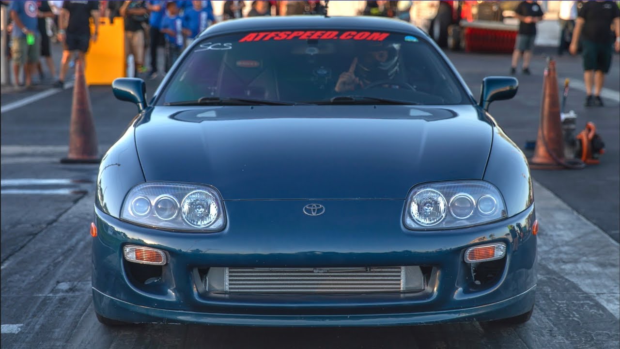 1500HP Baltic Supra on 60PSI Drives 1000 Miles Racing - Worlds Fastest Factory Toyota Trans!