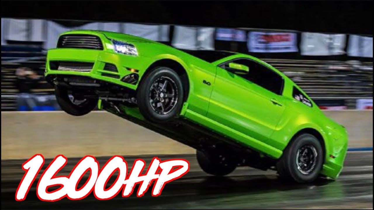 1675HP Coyote Mustang "The Snot Rocket" - Drag and Roll Race Champion!