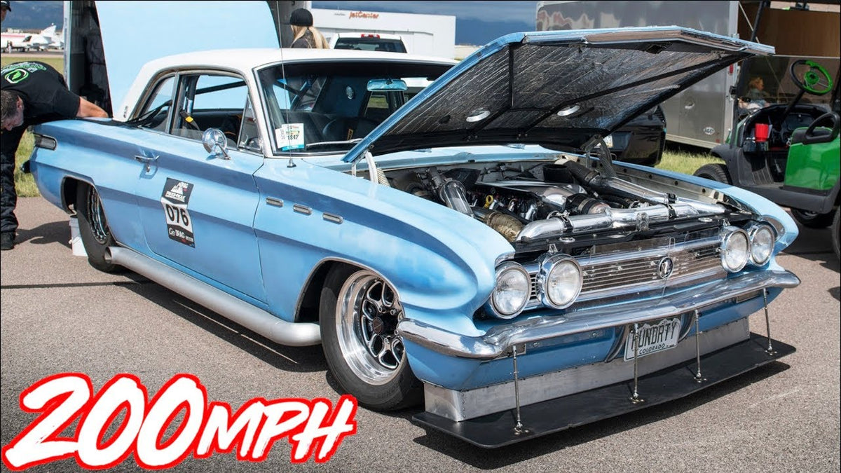 1400HP Buick Skylark on 30PSI of BOOST! - WALKS GTR from a Roll!