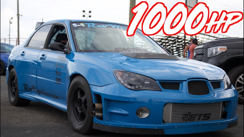 1000HP Subaru Launch on the Street and Drag Racing! - Most Reliable Subaru's We've Seen!