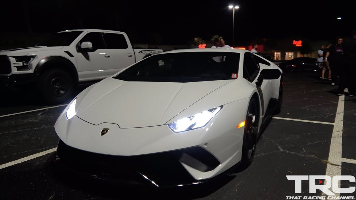 1400HP Lamborghini Flies off Highway Racing Hayabusa - Unbelievably Lucky!