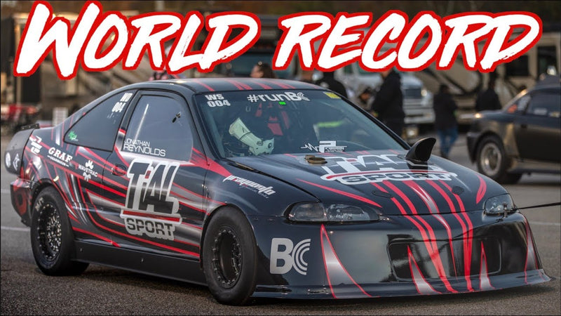 AWD Honda Civic World Record - 1300AWHP 70psi of Boost!