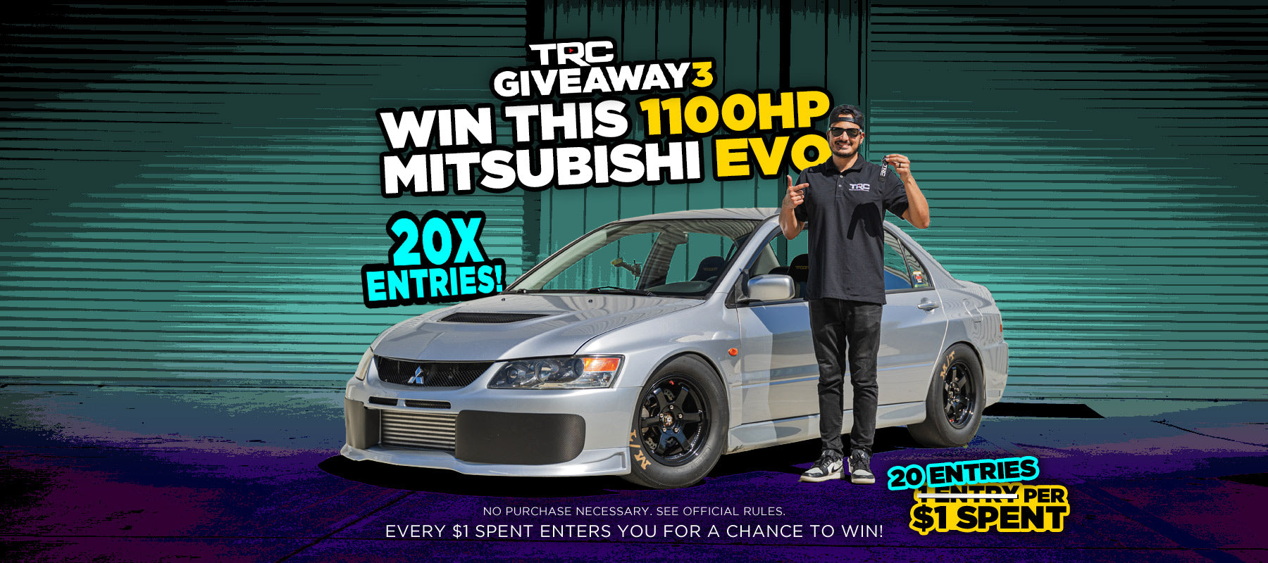 TRC - 1100HP EVO Giveaway – That Racing Channel