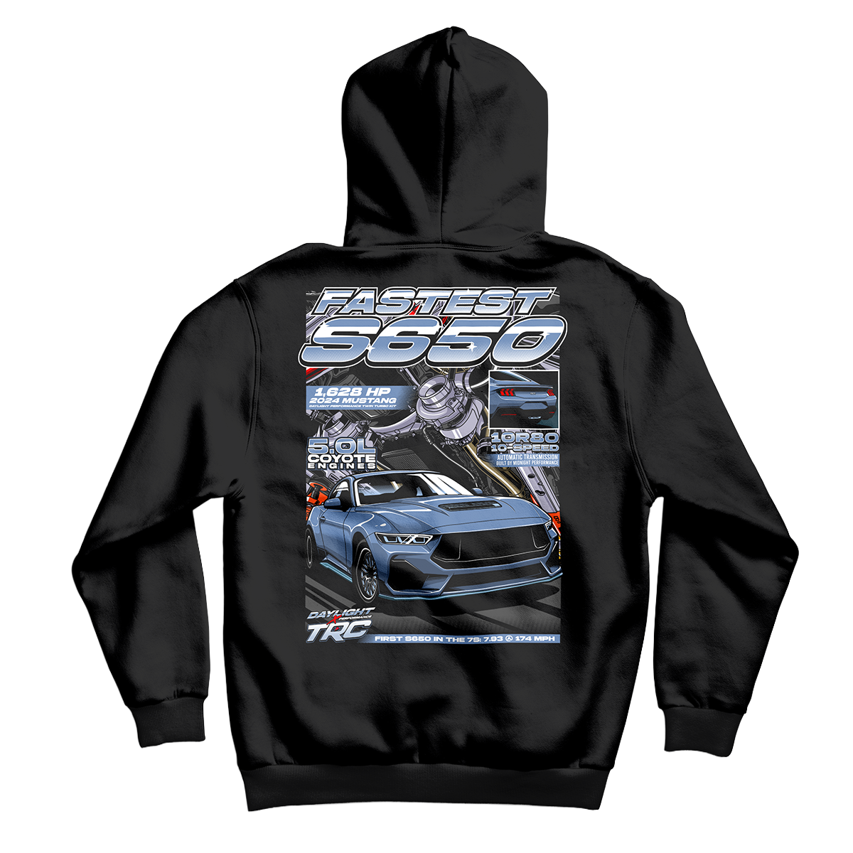 TRC x Daylight Performance S650 Mustang Premium Hoodie