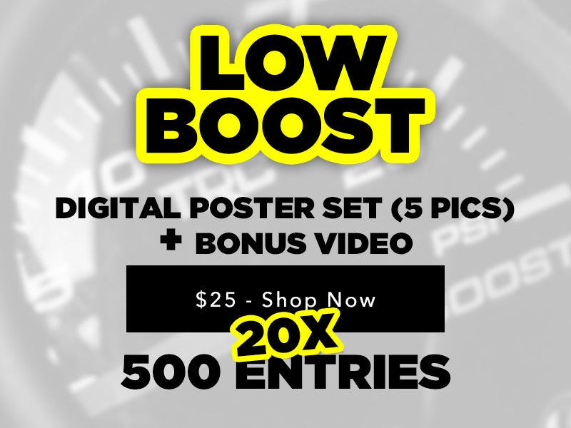 Low Boost Digital Content Pack (500 Entries)