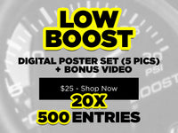 Low Boost Digital Content Pack + BONUS