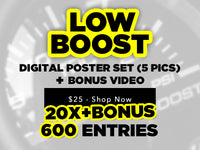 Low Boost Digital Content Pack + BONUS