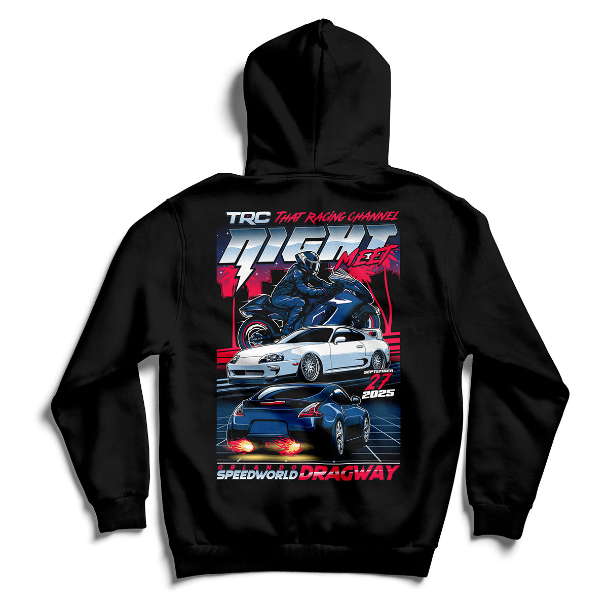 TRC Night Meet (Sept. 2025) Official Event Hoodie (1300 Entries)