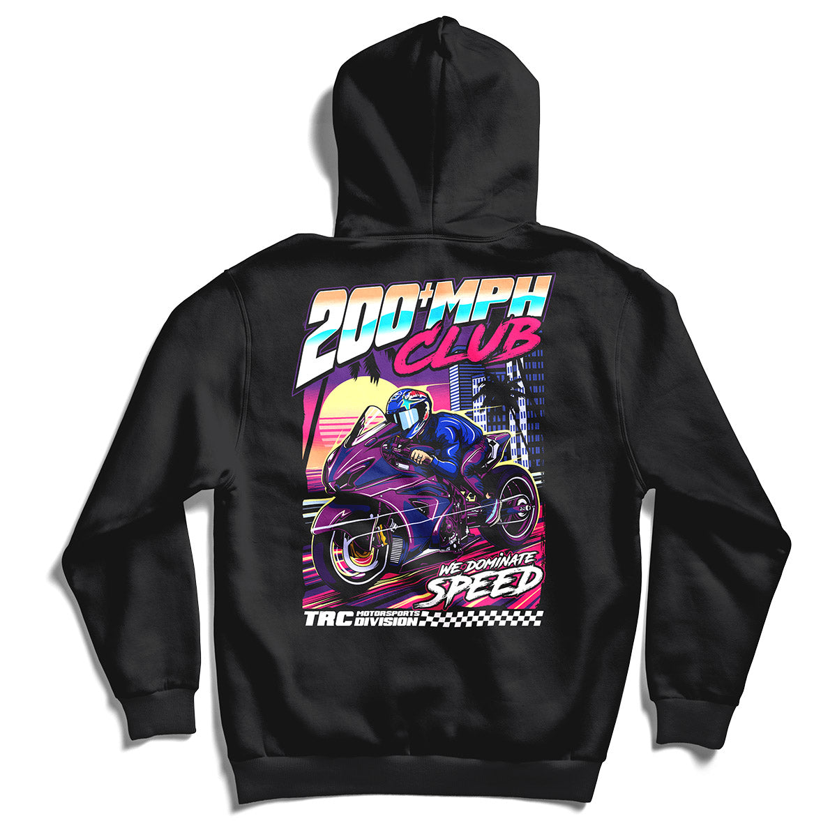 200+MPH Bike Club (Miami Edition) Premium Hoodie (650 Entries)