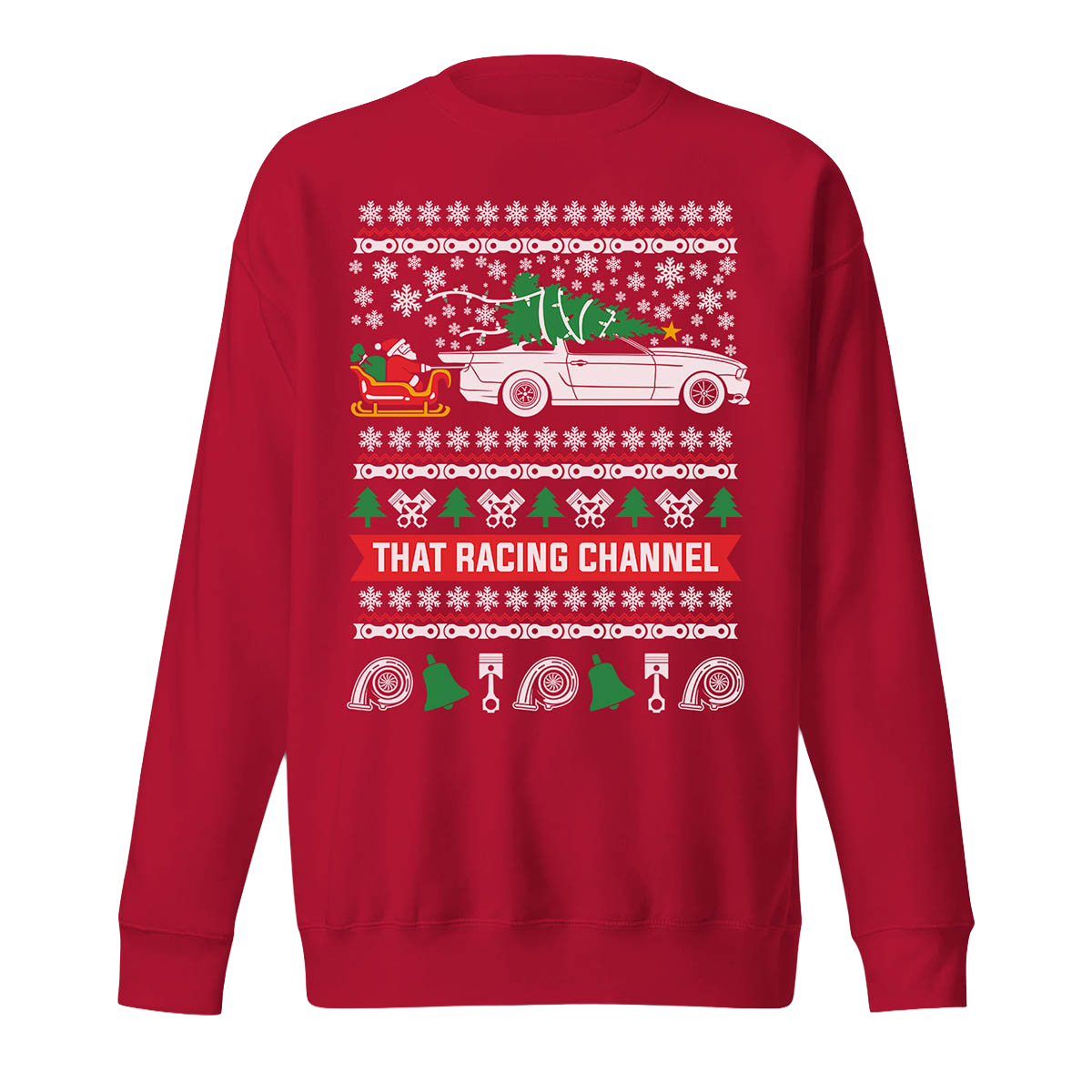 TRC Christmas Mustang Premium Sweater (1200 Entries)