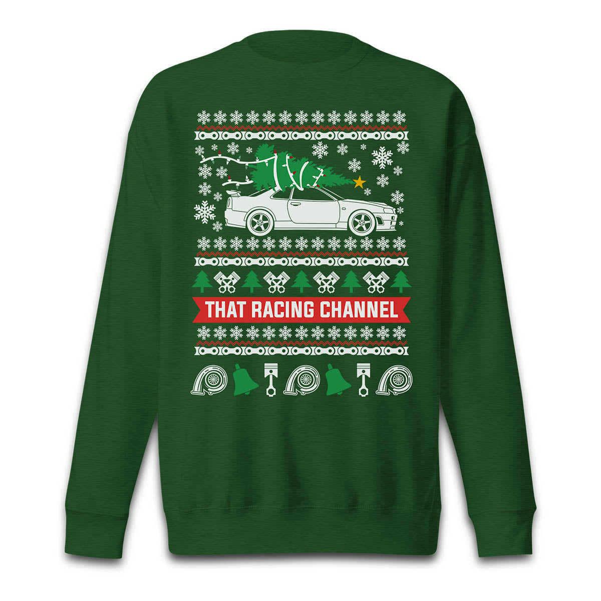 TRC Holiday R34 GT-R Premium Sweater (1200 Entries)