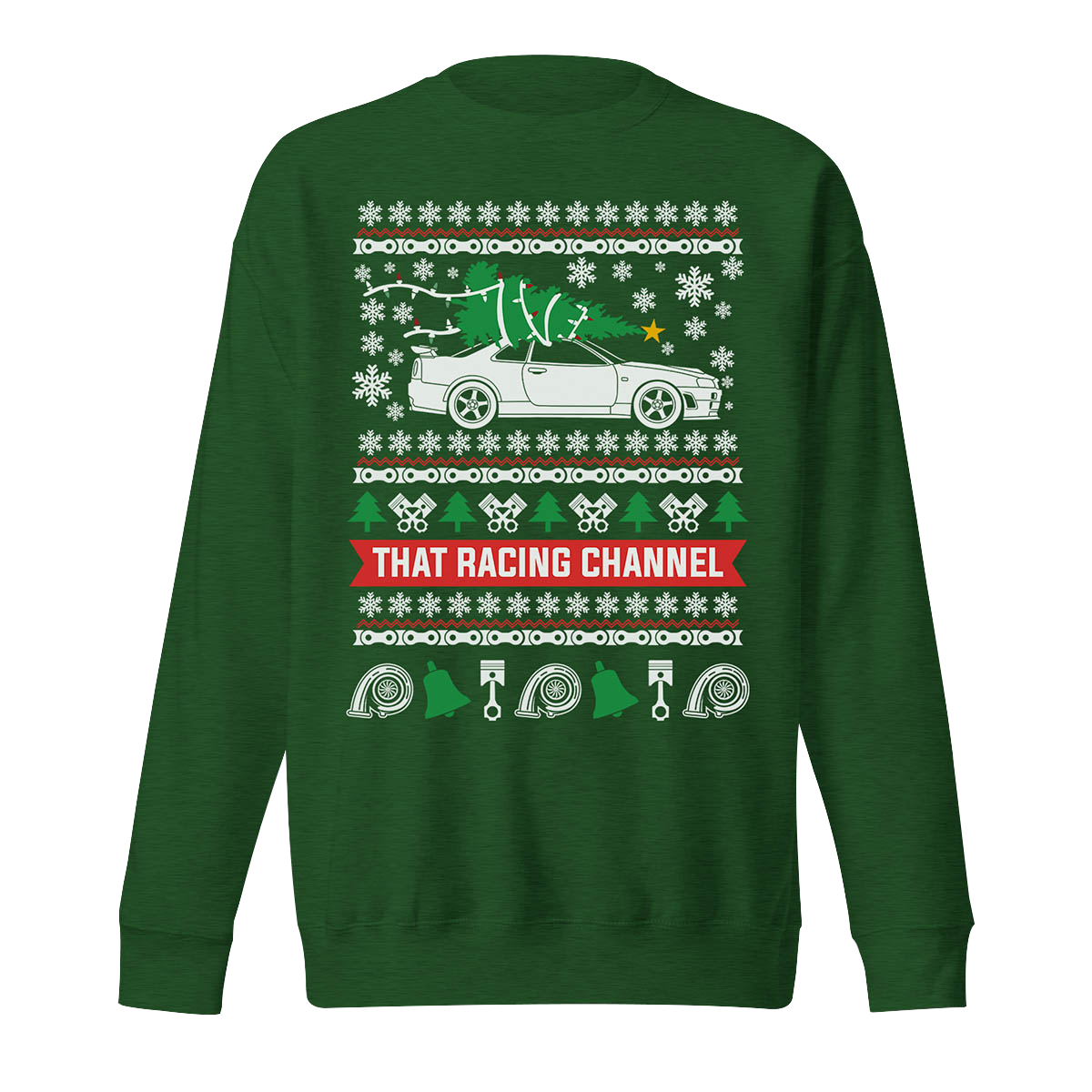 TRC Holiday R34 GT-R Premium Sweater (1200 Entries)