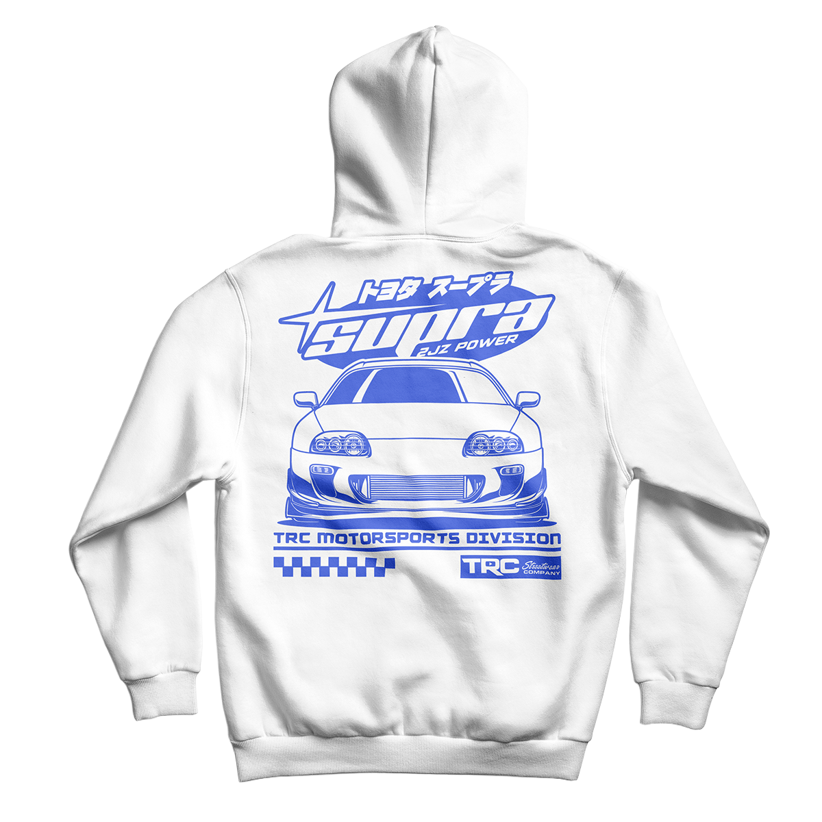 TRC Supra '2JZ Power' Premium Hoodie (1300 Entries)