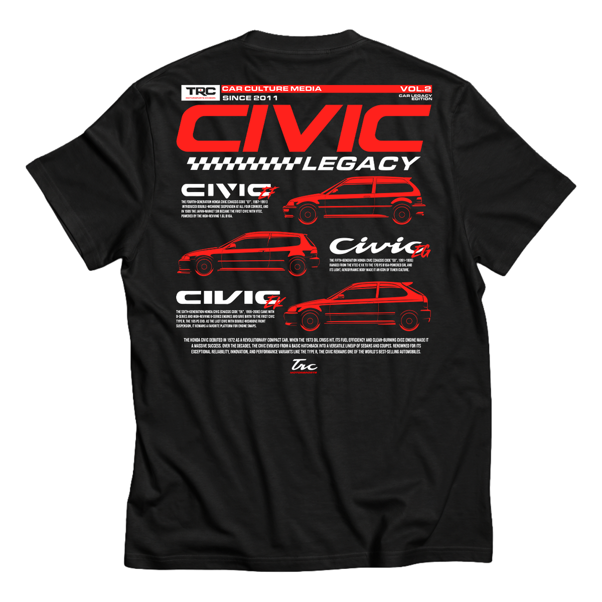 TRC 'Civic Legacy' Generations T-Shirt