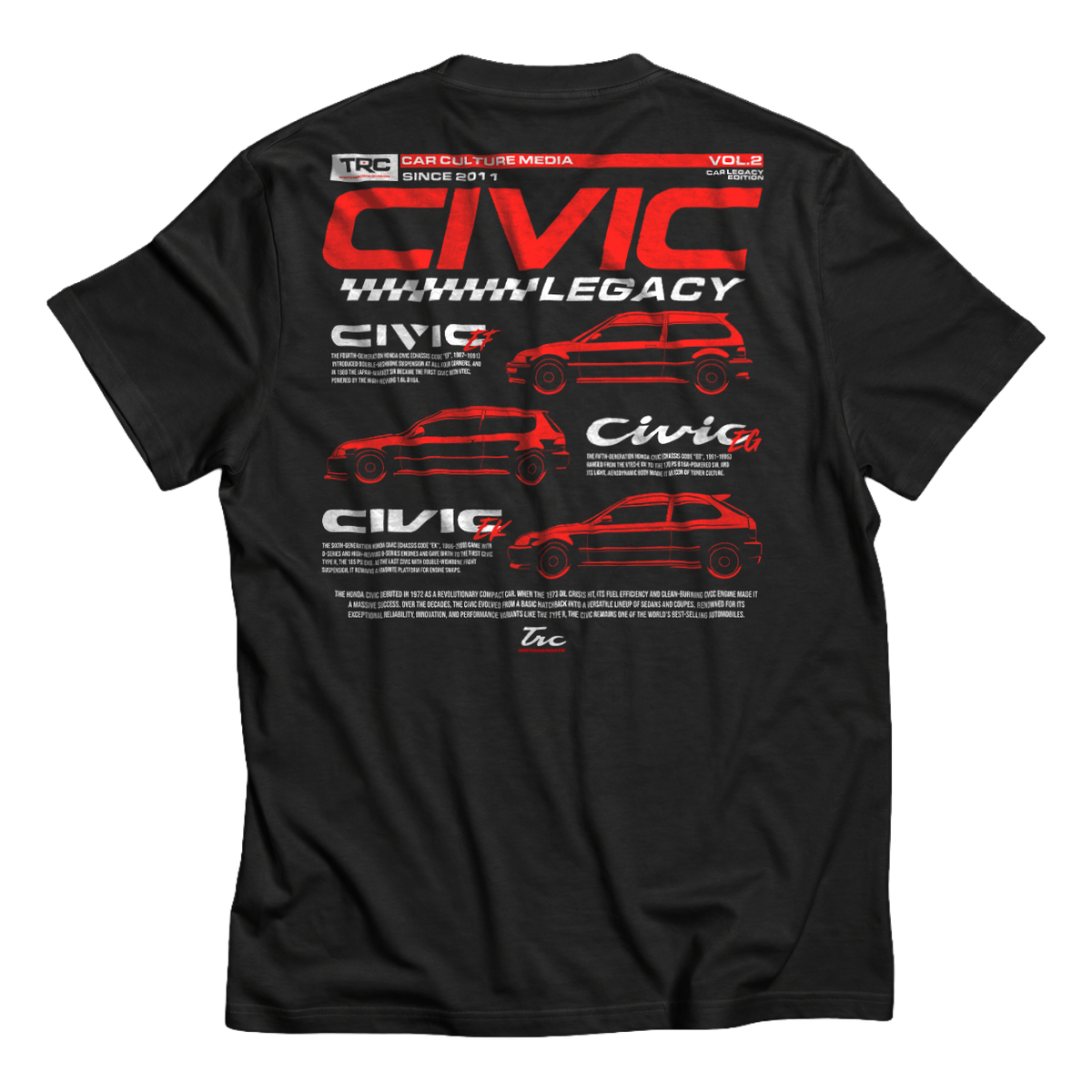 TRC 'Civic Legacy' Generations T-Shirt