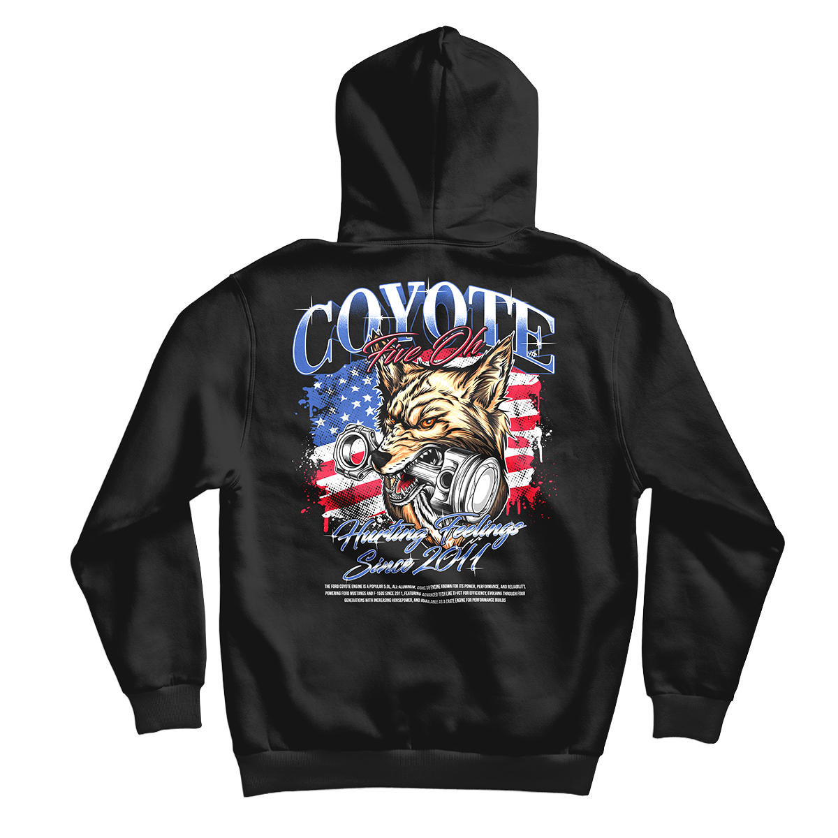 TRC 'American Predator' Coyote Premium Hoodie