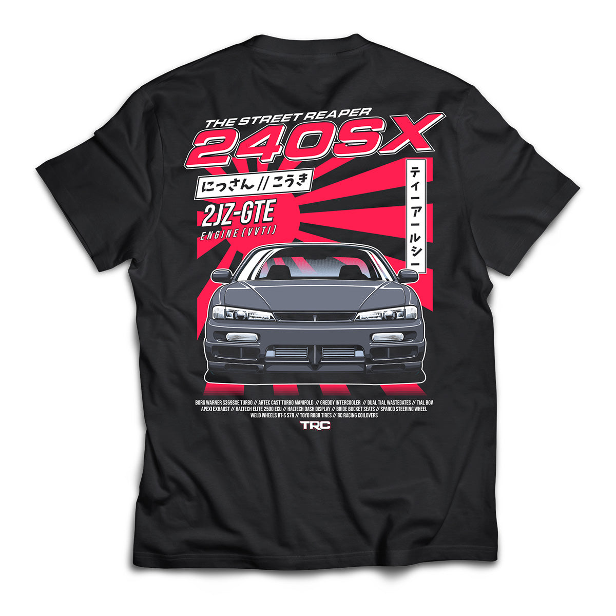 Rising Sun TRC 240SX T-Shirt (400 Entries + 200 Bonus)