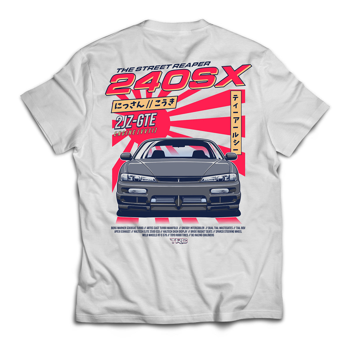 Rising Sun TRC 240SX T-Shirt (400 Entries + 200 Bonus)