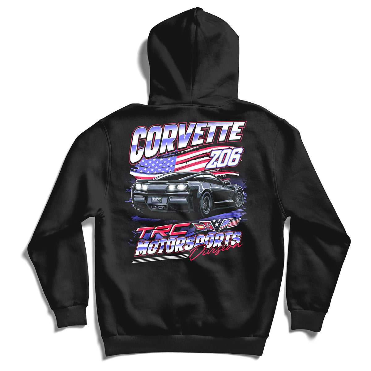 American Flag C7 Z06 - Premium Hoodie (650 Entries)