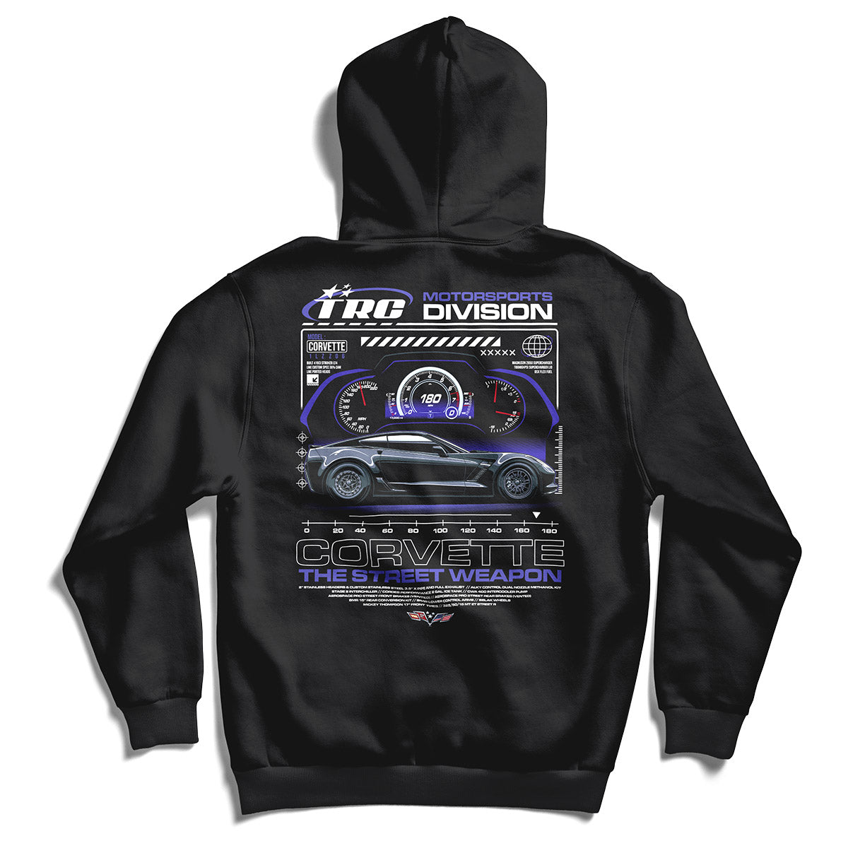 Street Weapon C7 Z06 - TRC Motorsports Premium Hoodie (650 Entries)