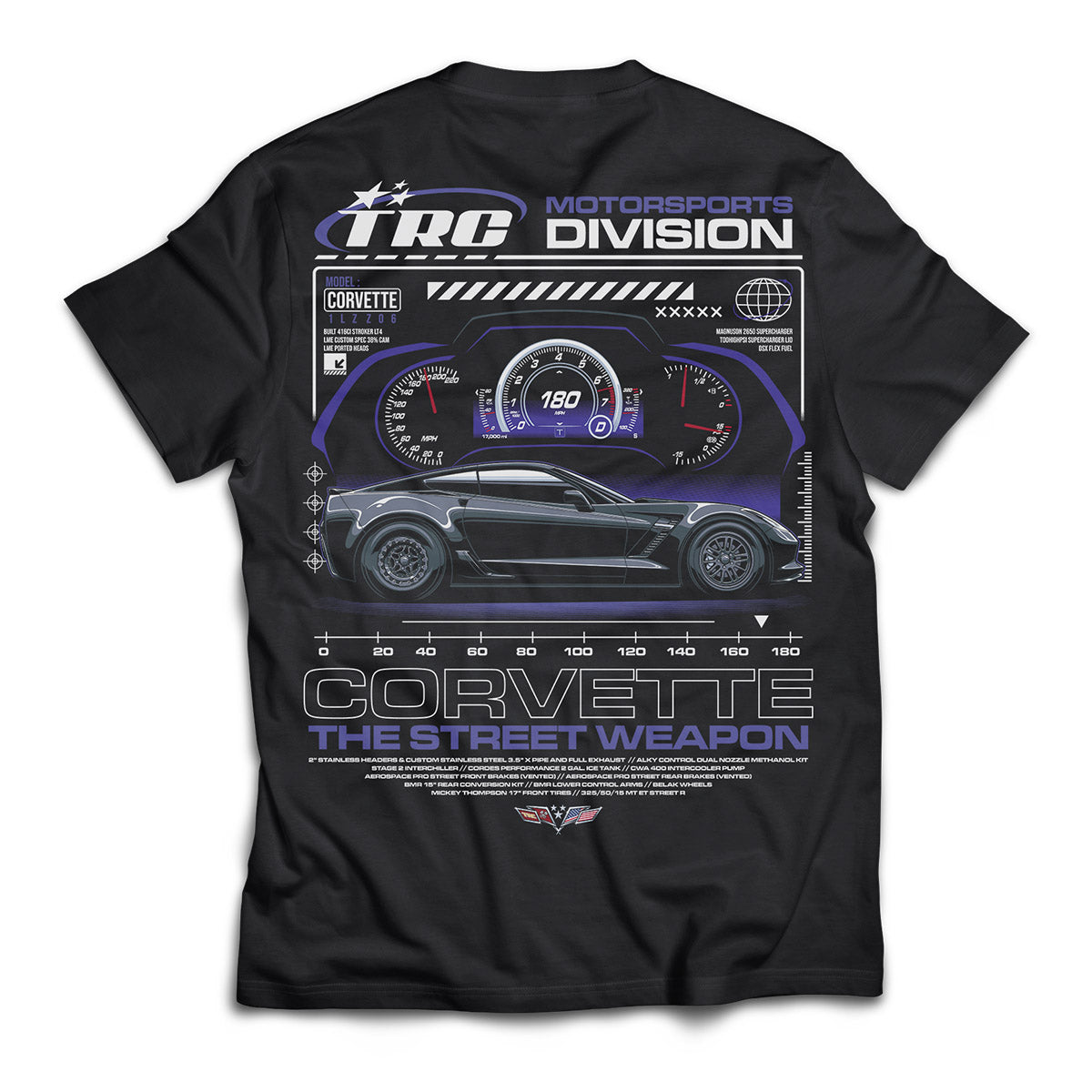 Street Weapon C7 Z06 T-Shirt (400 Entries)