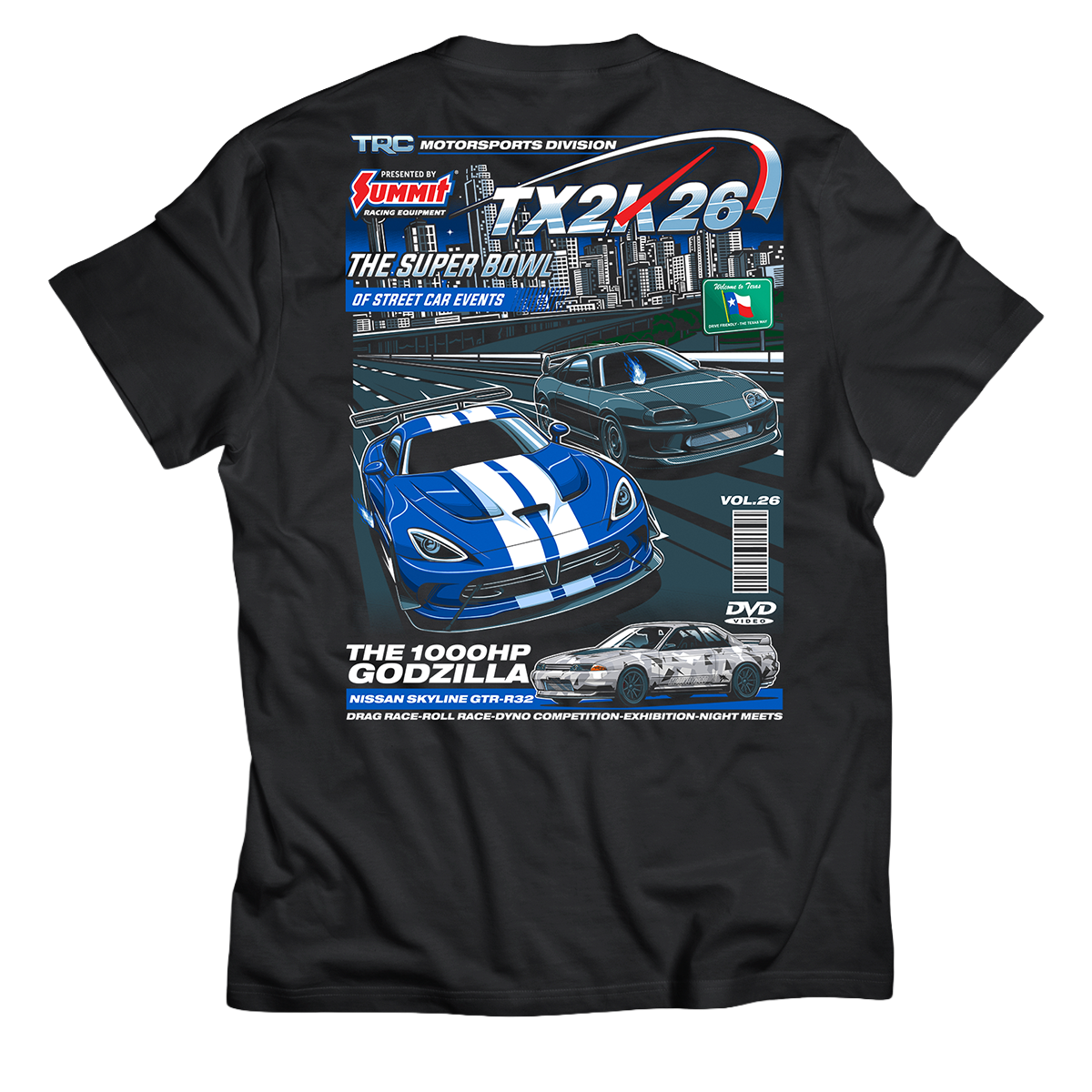 TRC x TX2K26 'Street Legends' T-Shirt