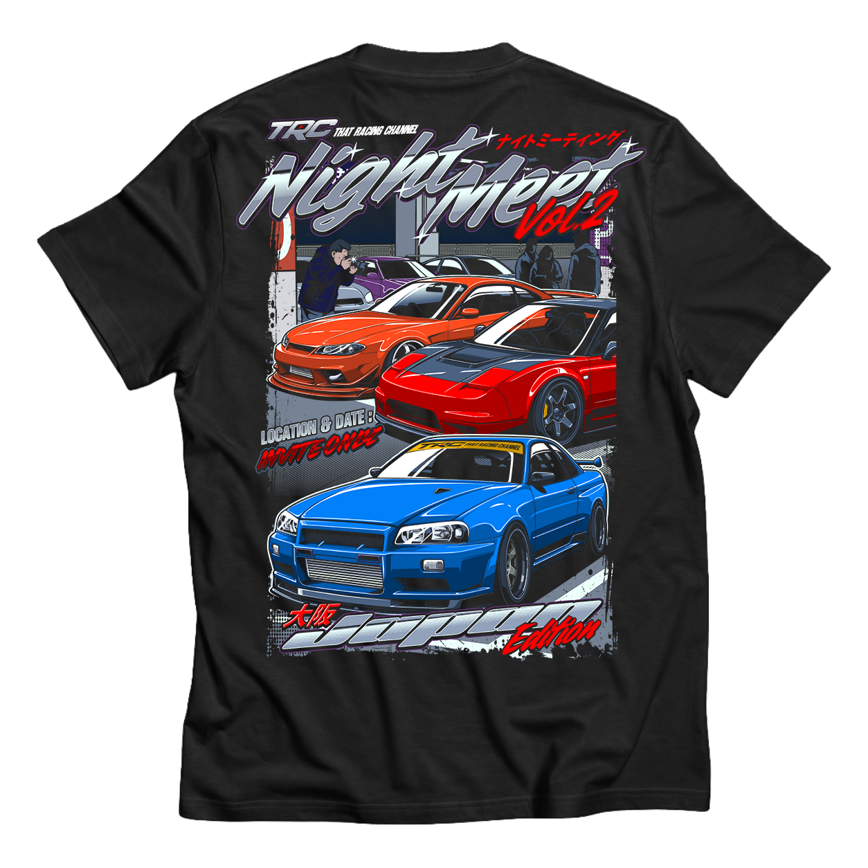 TRC Osaka Underground Meet Premium T-Shirt – That Racing Channel