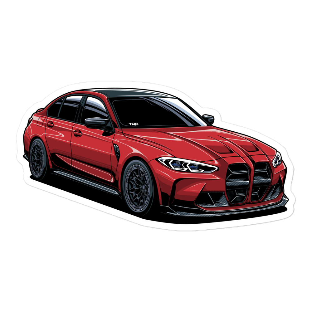 TRC G80 M3 Sticker – That Racing Channel