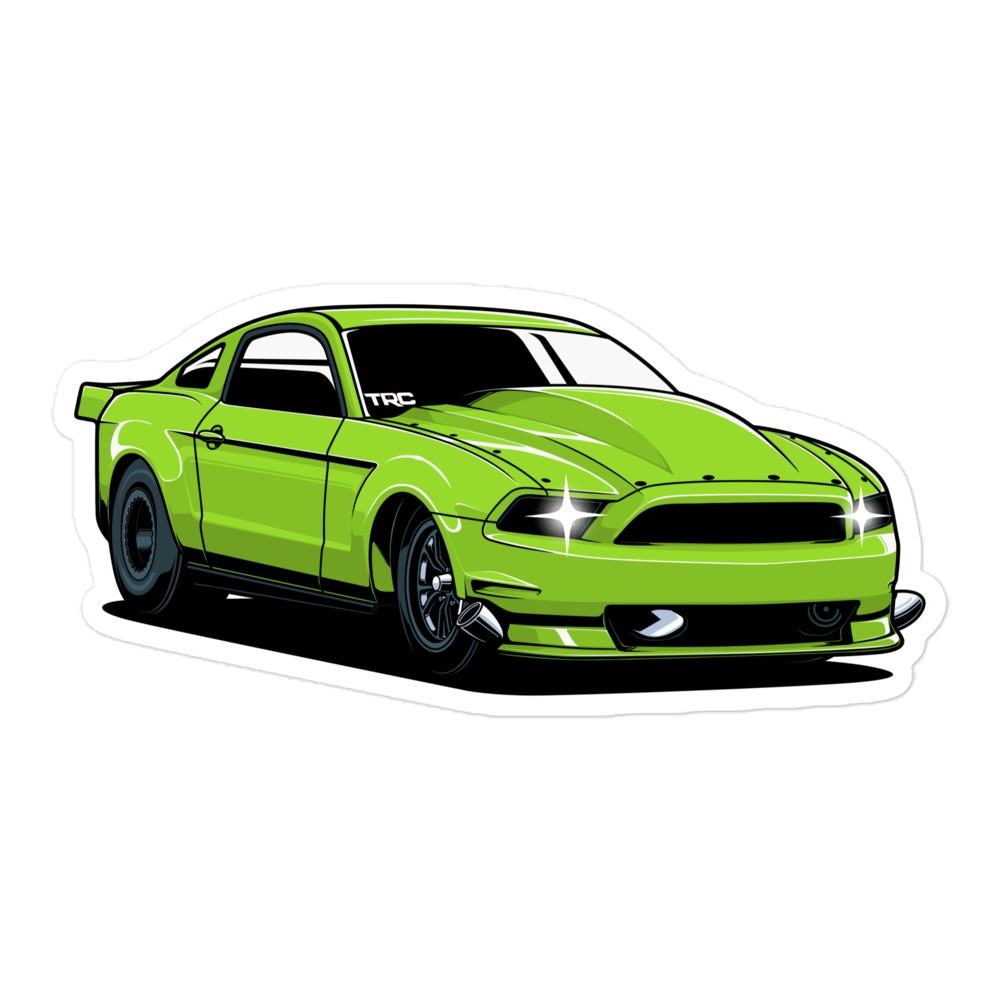 TRC Drag S197 Mustang Sticker – That Racing Channel