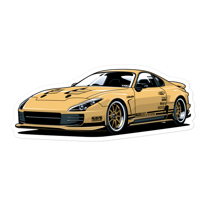 TRC Top Secret V12 Supra Sticker – That Racing Channel